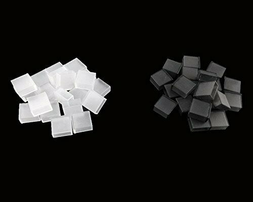 Honbay 40pcs Semitransparent Black and Clear Plastic USB Male Anti-Dust Plug ... - Fresh Stock Dated February 2026