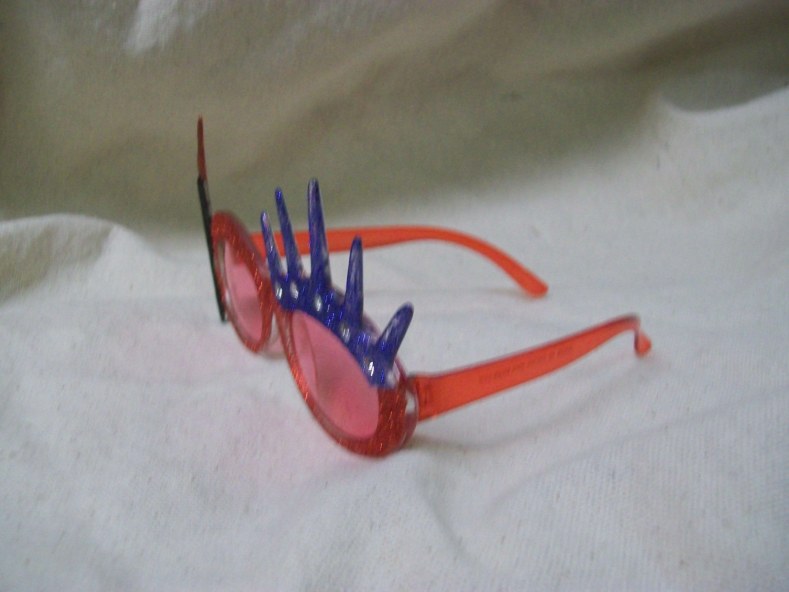Glitter Patriotic Statue Liberty Sunglasses USA Fun 4th July Costume Glasses BBQ - Fresh Stock Dated February 2026