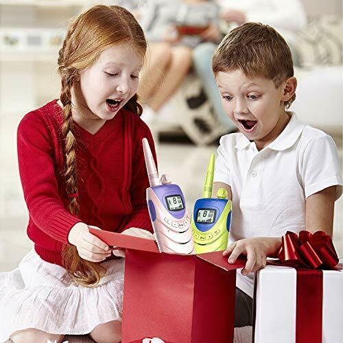 Toys for 3-12 Year Old Boys Girls, Walkie Talkies for Kids, 2Pink2Green - Fresh Stock Dated February 2026