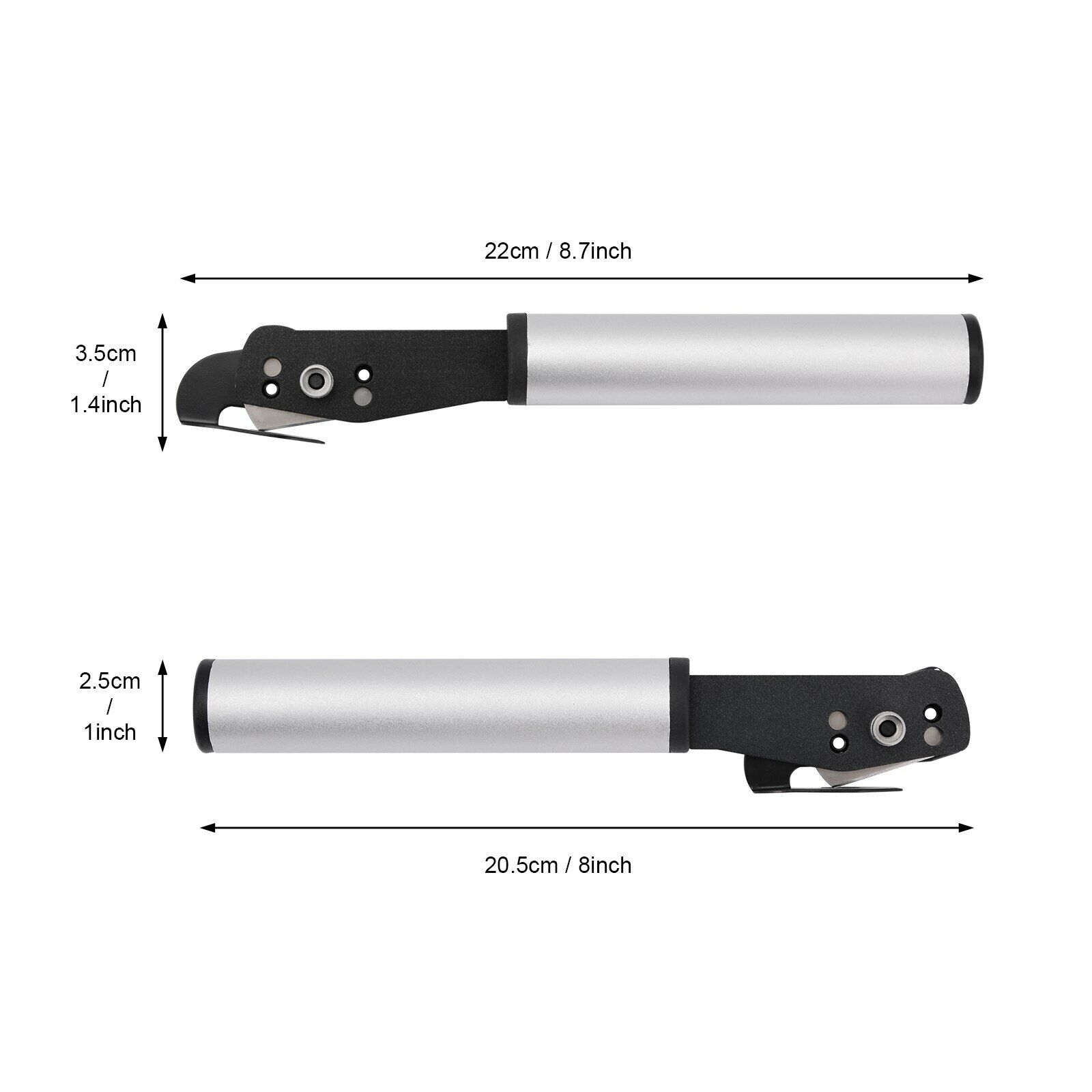 Back Slitter Vinyl Sticker Paper Cutter PTFE Utility Knife & 10 Blades Good Grip - Fresh Stock Dated February 2026