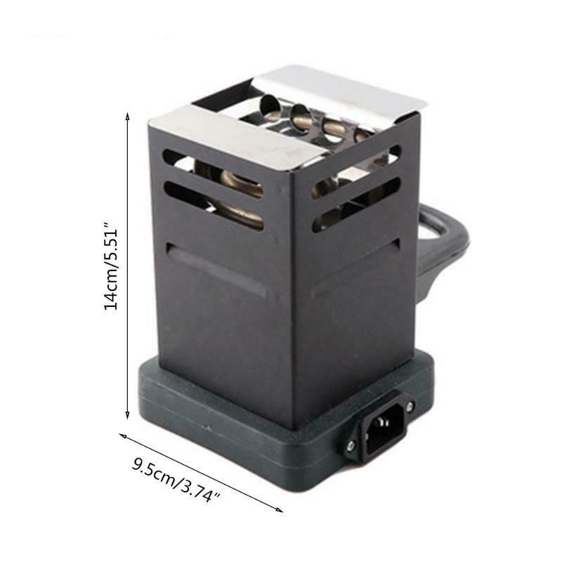 Portable Mini Square Charcoal Stove Electric Burner Hotplate Furnace Home Cook - Fresh Stock Dated February 2026