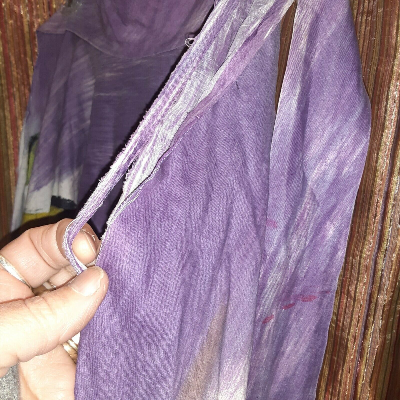 VNTG 50s Hand Painted Cowgirl Mexican Pueblo Tourist Novelty Circle Skirt Medium - Fresh Stock Dated February 2026