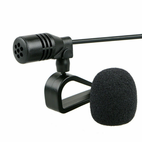 Microphone 2.5mm For Car Audio Stereo GPS DVD Bluetooth Enabled External Mic US - Fresh Stock Dated February 2026