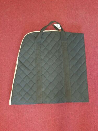 NEW!  English Saddle Carrier Quilted Nylon  Excellent Quality Black - Fresh Stock Dated December 2025