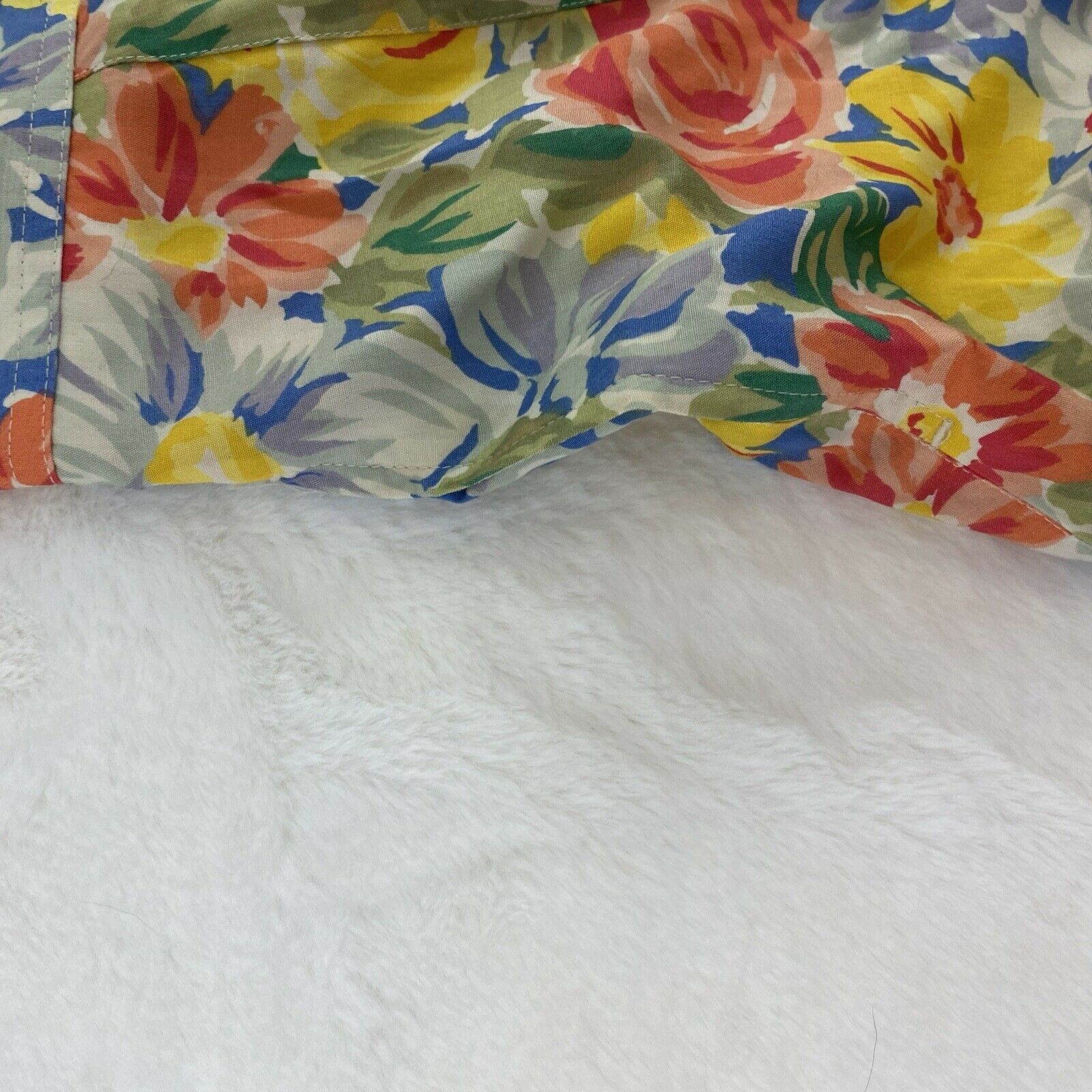 Vintage 80's Liz Sport Skirt Size 10 Button Down Floral Print Trumpet - Fresh Stock Dated March 2026