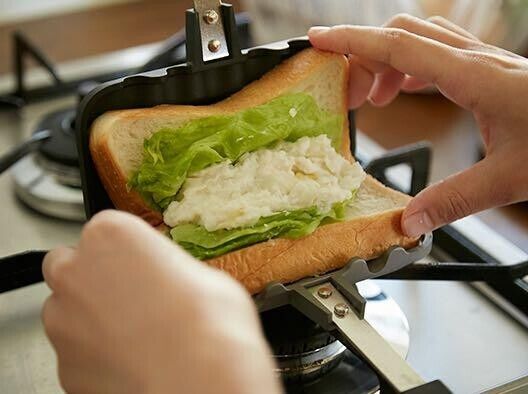 4W1H Hot Sand Solo Hot sandwich maker Tsubame Sanjo Kitchen Made in Japan 3set - Fresh Stock Dated February 2026