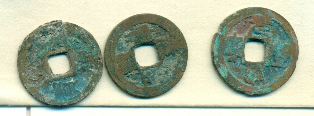 3 CASH COINS from CHINA -  YUAN FENG DYNASTY (1078 to 1086 A.D.) Lot #1 - Fresh Stock Dated February 2026