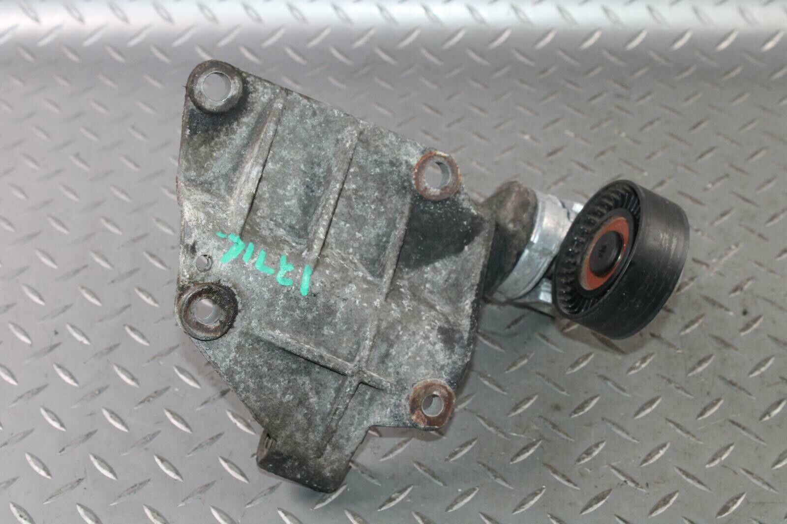 97-02 WRANGLER 4.0L 6CYL Upper AC Compressor Mounting Bracket Cast Alloy OEM - Fresh Stock Dated February 2026