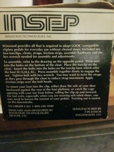 [70.30] Winwood Technologies InStep Look Shoe Adaptors - - Fresh Stock Dated December 2025