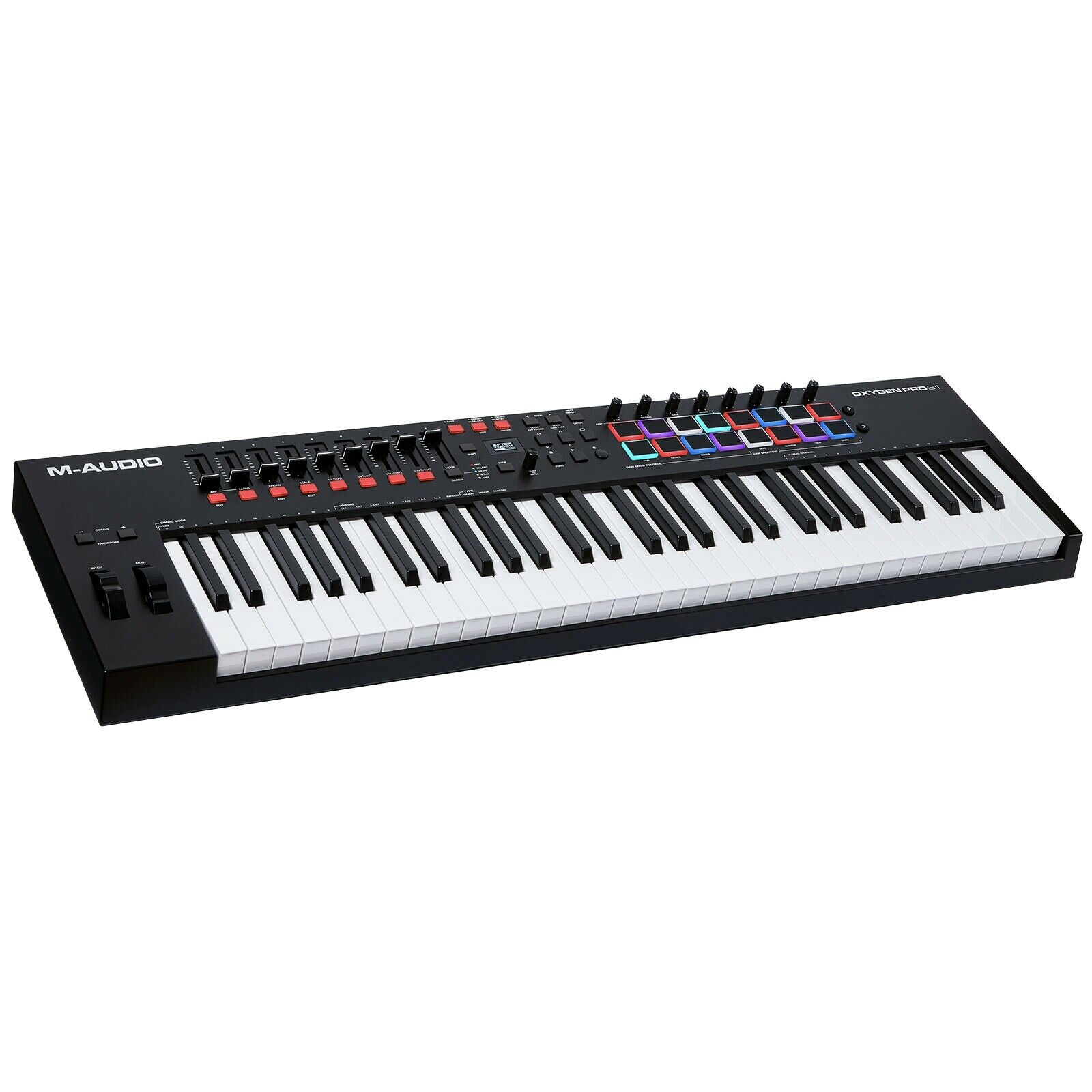 M-Audio Oxygen Pro 61 61-Key USB MIDI Performance Keyboard Controller - Fresh Stock Dated February 2026