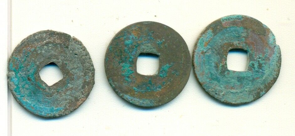 3 CASH COINS from CHINA -  YUAN FENG DYNASTY (1078 to 1086 A.D.) Lot #1 - Fresh Stock Dated February 2026