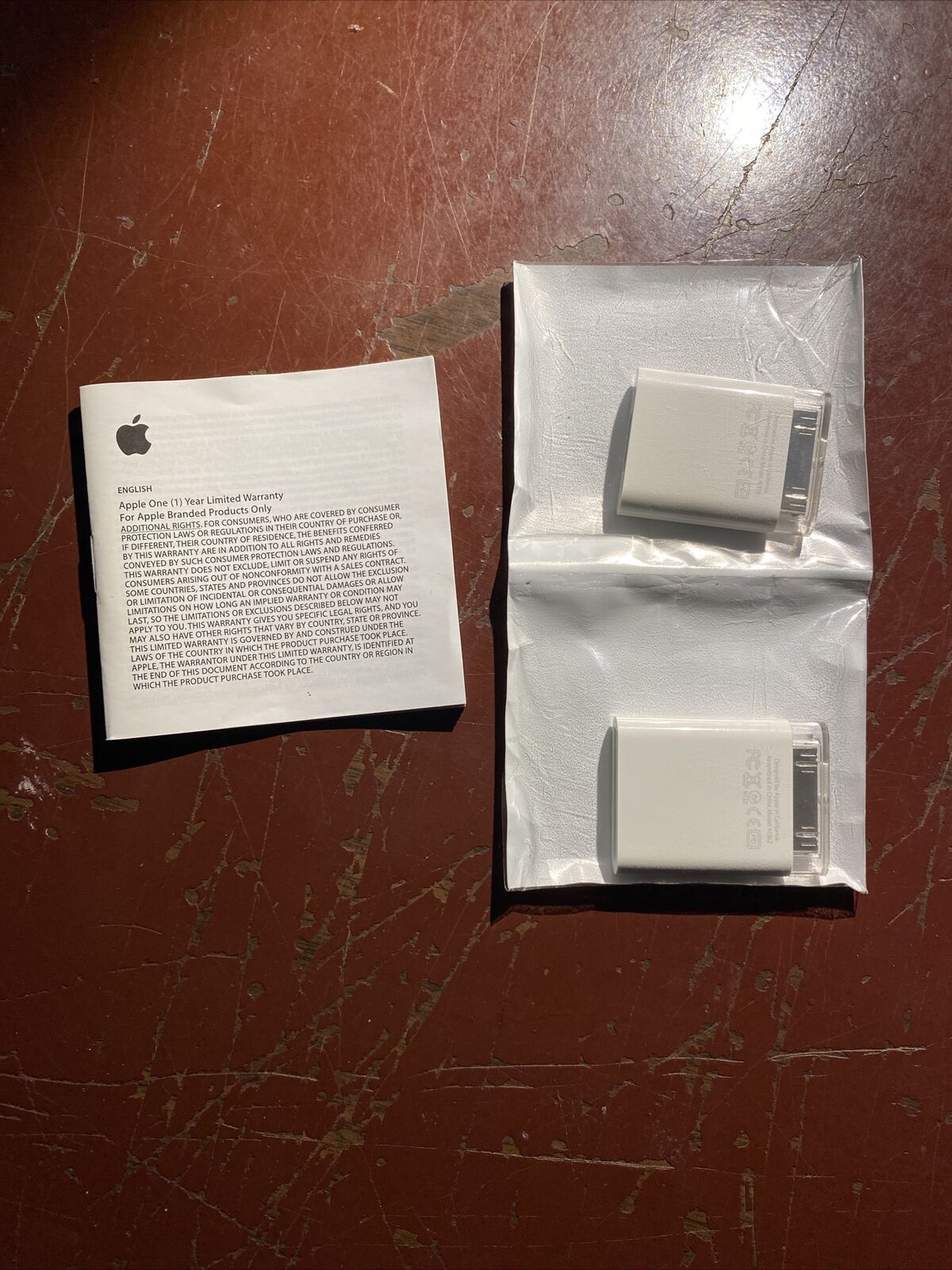 Genuine Apple iPad Camera Connection Kit MC531ZM/A A1362 & A1358 - Fresh Stock Dated February 2026