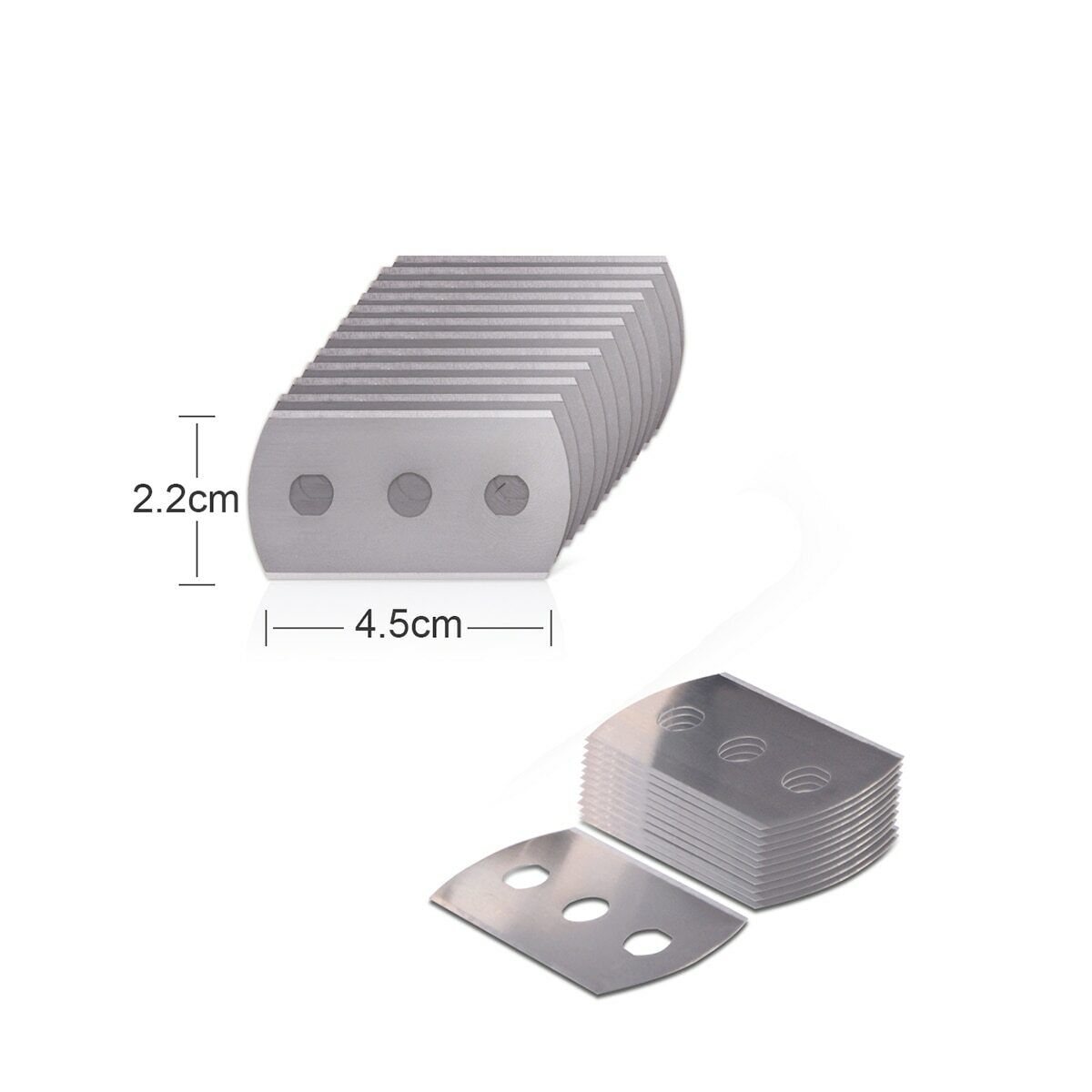 Back Slitter Vinyl Sticker Paper Cutter PTFE Utility Knife & 10 Blades Good Grip - Fresh Stock Dated February 2026