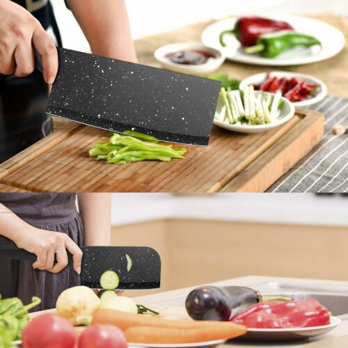 17Pcs Kitchen Knives Set Stainless Steel Chef Knife With Block Non-Slip Handle - Fresh Stock Dated December 2025