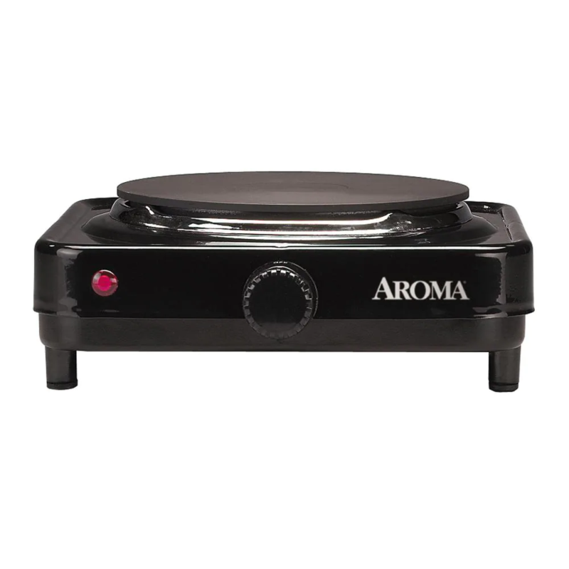 Single Burner Electric Hot Plate Portable Stove Cooker Die-Cast Dorm Hotplate - Fresh Stock Dated December 2025
