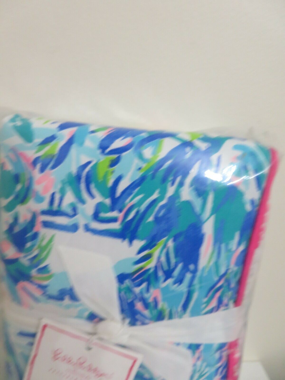 POTTERY BARN TEEN LILLY PULITZER PINEAPPLE PARTY PILLOW SHAM STANDARD NEW - Fresh Stock Dated December 2025