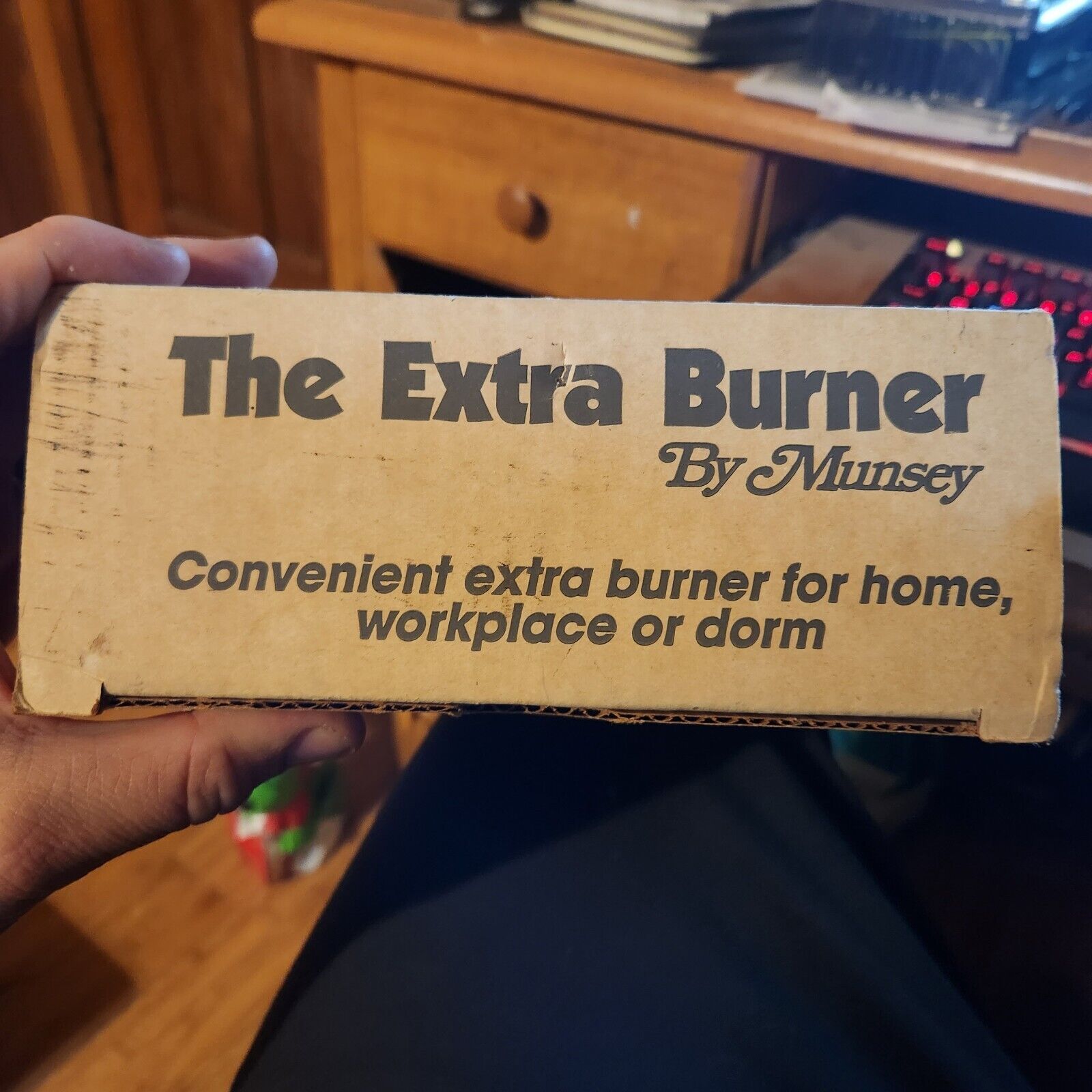 Munsey Extra Burner Model FB-1 Made in USA 1100 Watts 120 V AC Vintage NEW - Fresh Stock Dated February 2026