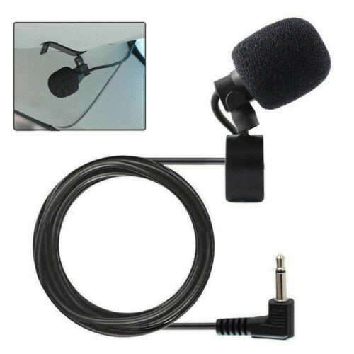 Microphone 2.5mm For Car Audio Stereo GPS DVD Bluetooth Enabled External Mic US - Fresh Stock Dated February 2026