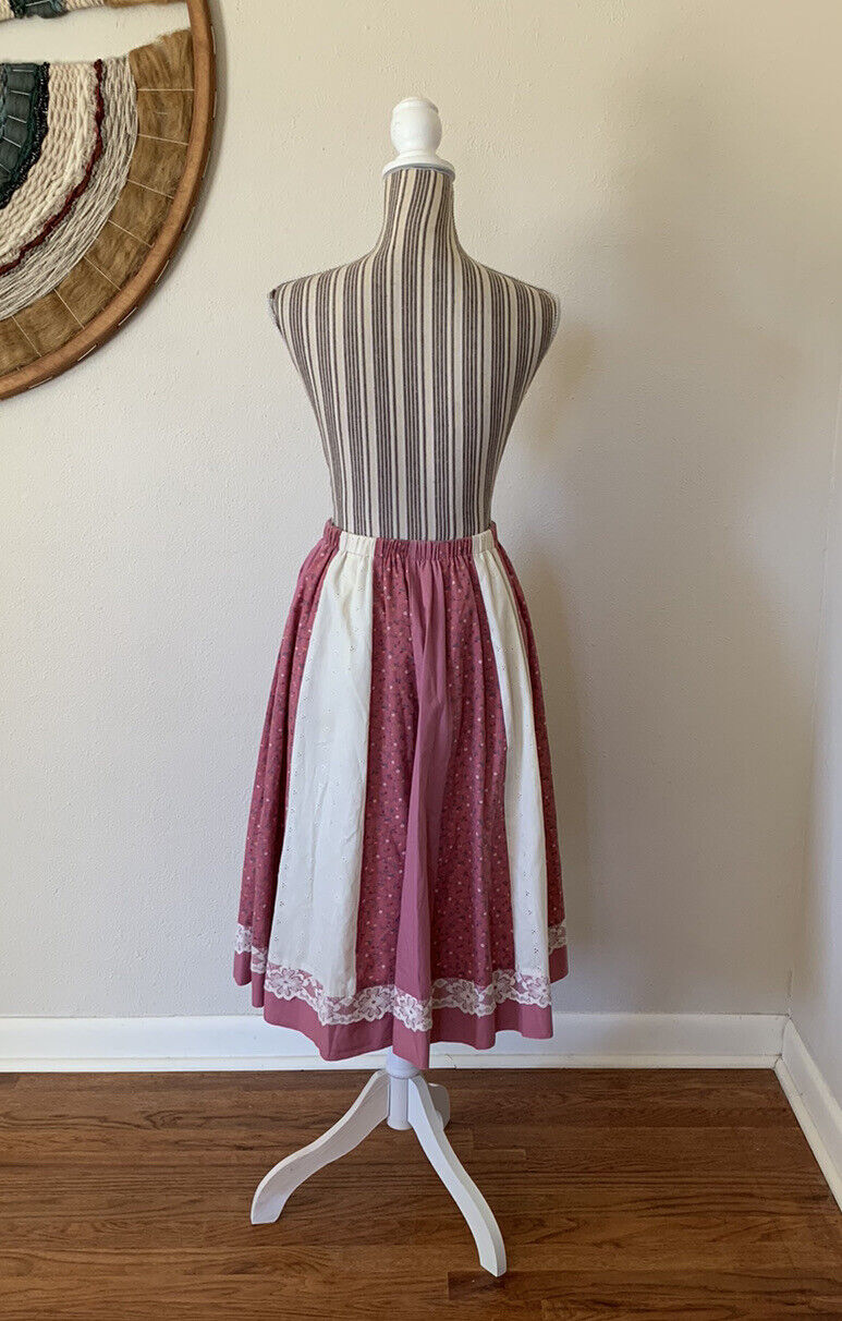 Vintage Prairie Cottage core Floral Skirt Pitchfork Brand￼￼ Women’s Small - Fresh Stock Dated March 2026