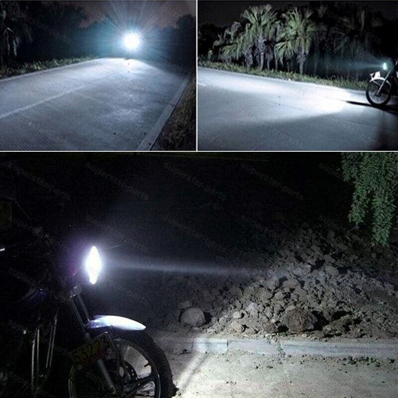 2x H7 LED White Headlight Conversion Bulbs For Honda CBR 600rr 1000rr 2003-2017 - Fresh Stock Dated March 2026