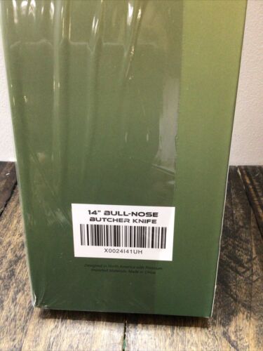 Dalstrong Gladiator Series 14” Bull-Nose Butcher Knife (New Sealed) - Fresh Stock Dated December 2025