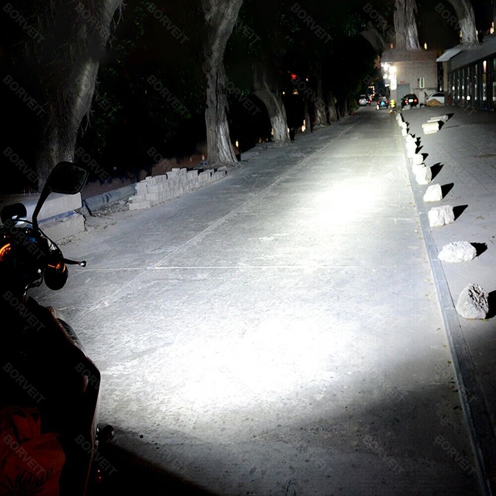 2x H7 LED White Headlight Conversion Bulbs For Honda CBR 600rr 1000rr 2003-2017 - Fresh Stock Dated March 2026