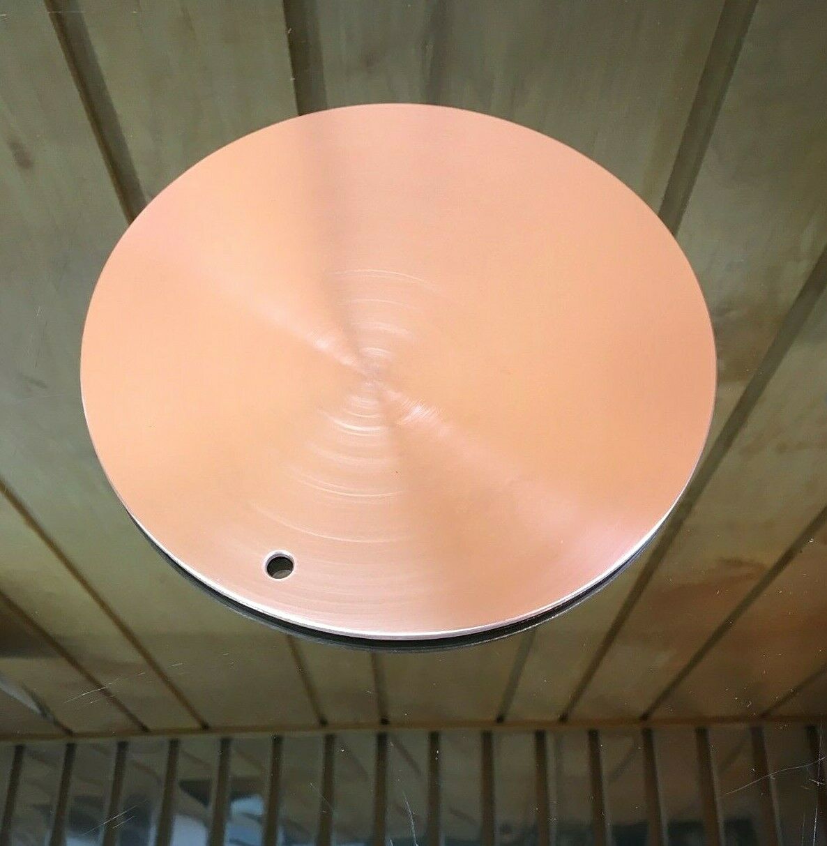 1/8” Thick Pure Copper Heat Diffuser 7” Circle Stove Topper Defrost Plate - Fresh Stock Dated February 2026