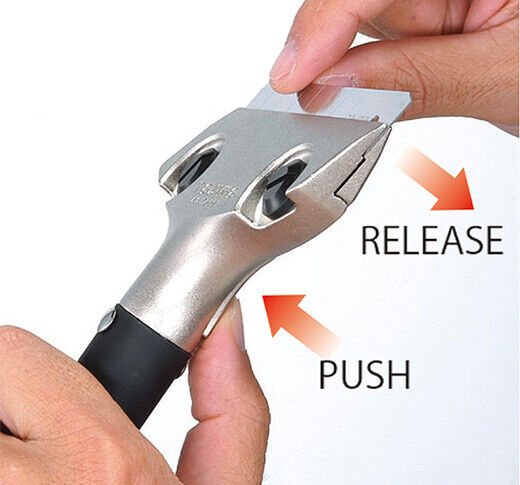 Tajima SCR-L200 Scrape-Rite™ Reversible-Blade Scraper, with 3 Endura-Blade, 8