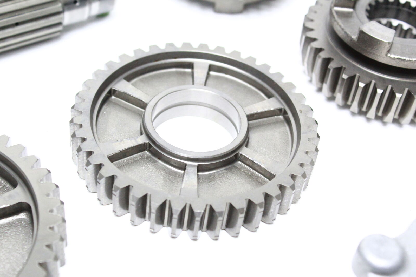 09-16 Suzuki GSX-R1000 - OEM Transmission - Input Output Shaft Gears - Fresh Stock Dated February 2026