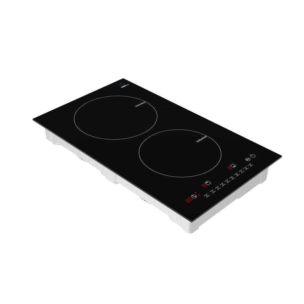 11 In. X 20 In. Ceramic Top Dual Induction Cooktop Portable Modular Induction - Fresh Stock Dated February 2026