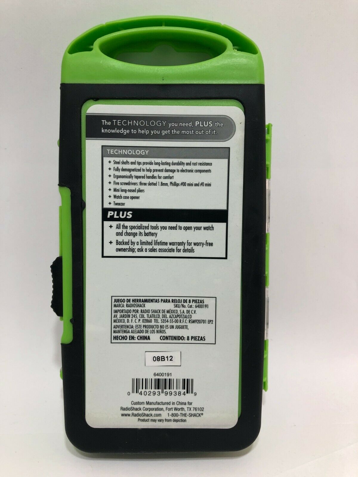 Radio Shack 8 piece Watch Tool Kit with Carrying Case 6400191 - Fresh Stock Dated February 2026