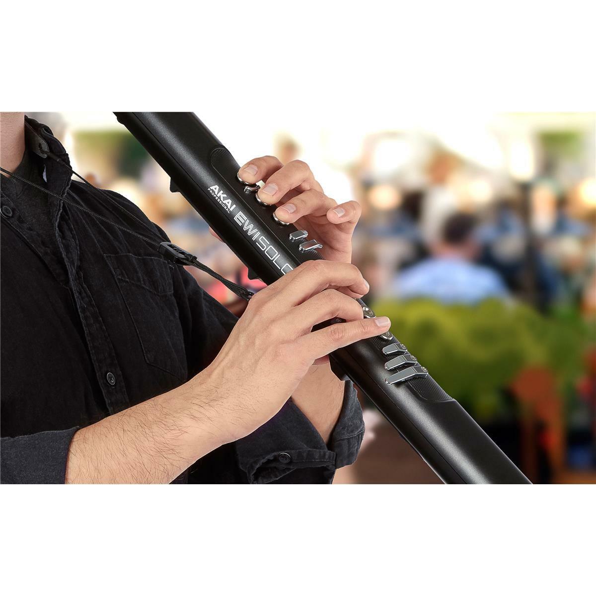 Akai EWI Solo Electronic Wind Instrument with Built-In Speaker #EWISOLOXUS - Fresh Stock Dated February 2026