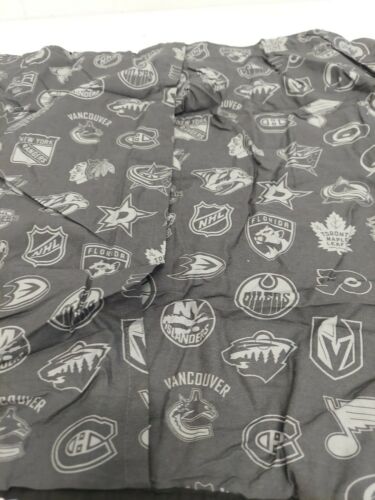 Pottery Barn Teen NHL Urban, Quilted Standard Sham New in OPEN packBlk/Gray - Fresh Stock Dated December 2025