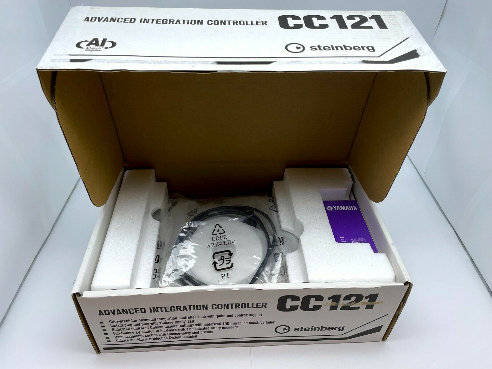 Steinberg CC121 Advanced Integration Cubase Nuendo Controller Used Good with box - Fresh Stock Dated February 2026