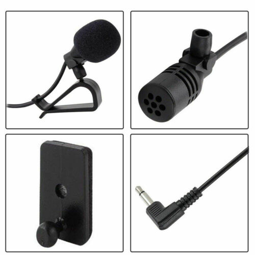 Microphone 2.5mm For Car Audio Stereo GPS DVD Bluetooth Enabled External Mic US - Fresh Stock Dated February 2026