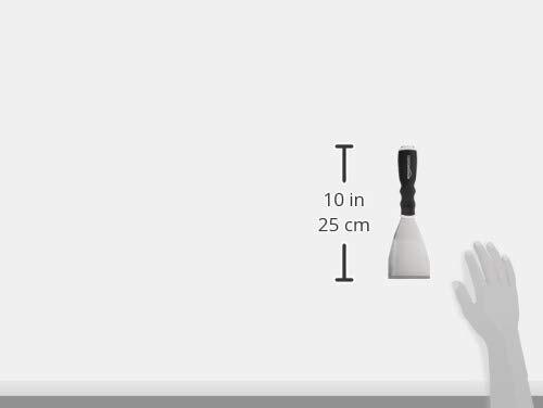 Amazon Basics Soft Grip, Heavy Duty, Bent Scraper with Pole Socket & Hammer End - Fresh Stock Dated February 2026