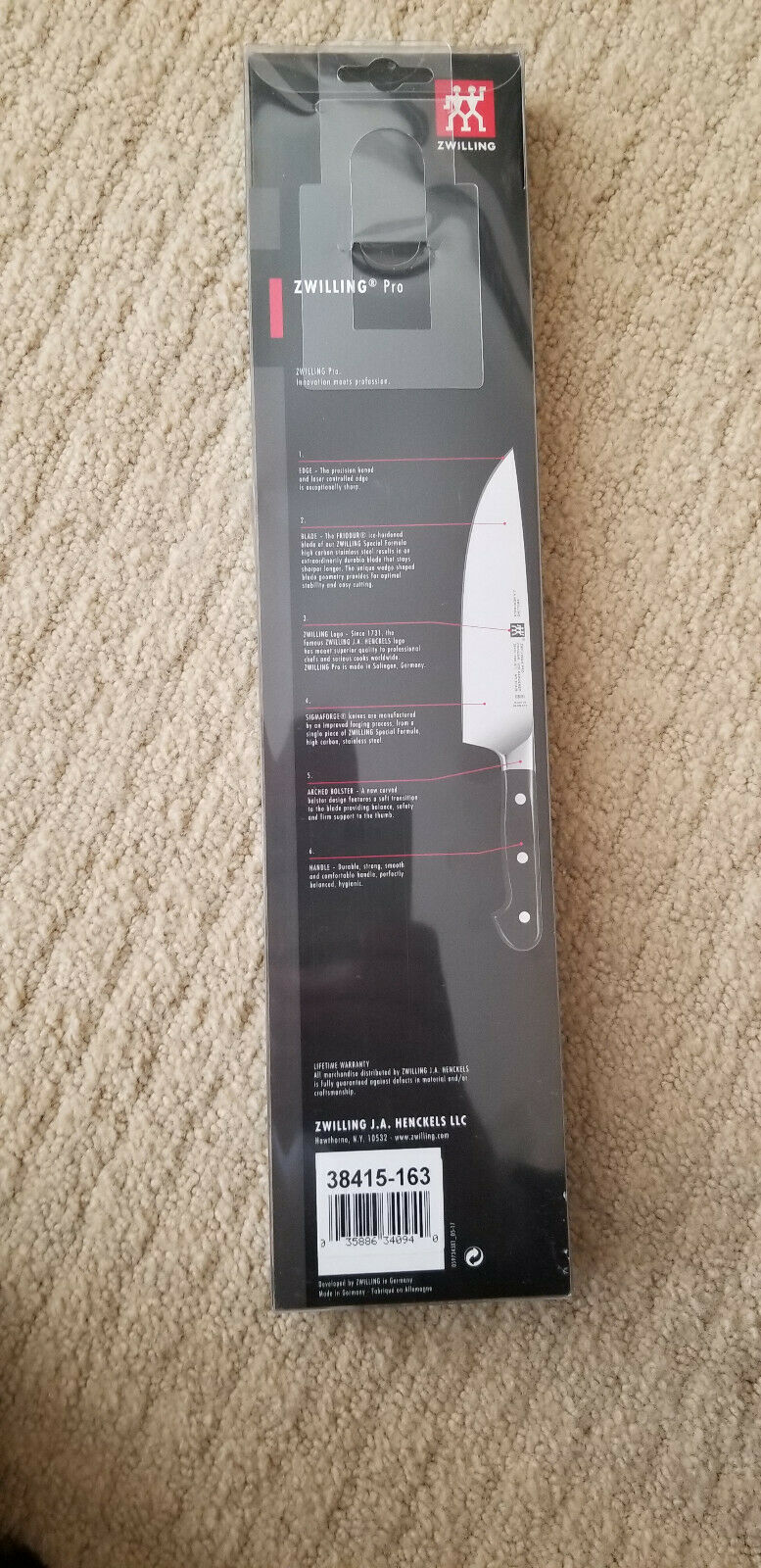 Brand New Zwilling Pro 6
