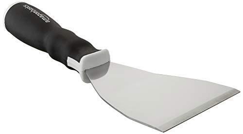 Amazon Basics Soft Grip, Heavy Duty, Bent Scraper with Pole Socket & Hammer End - Fresh Stock Dated February 2026