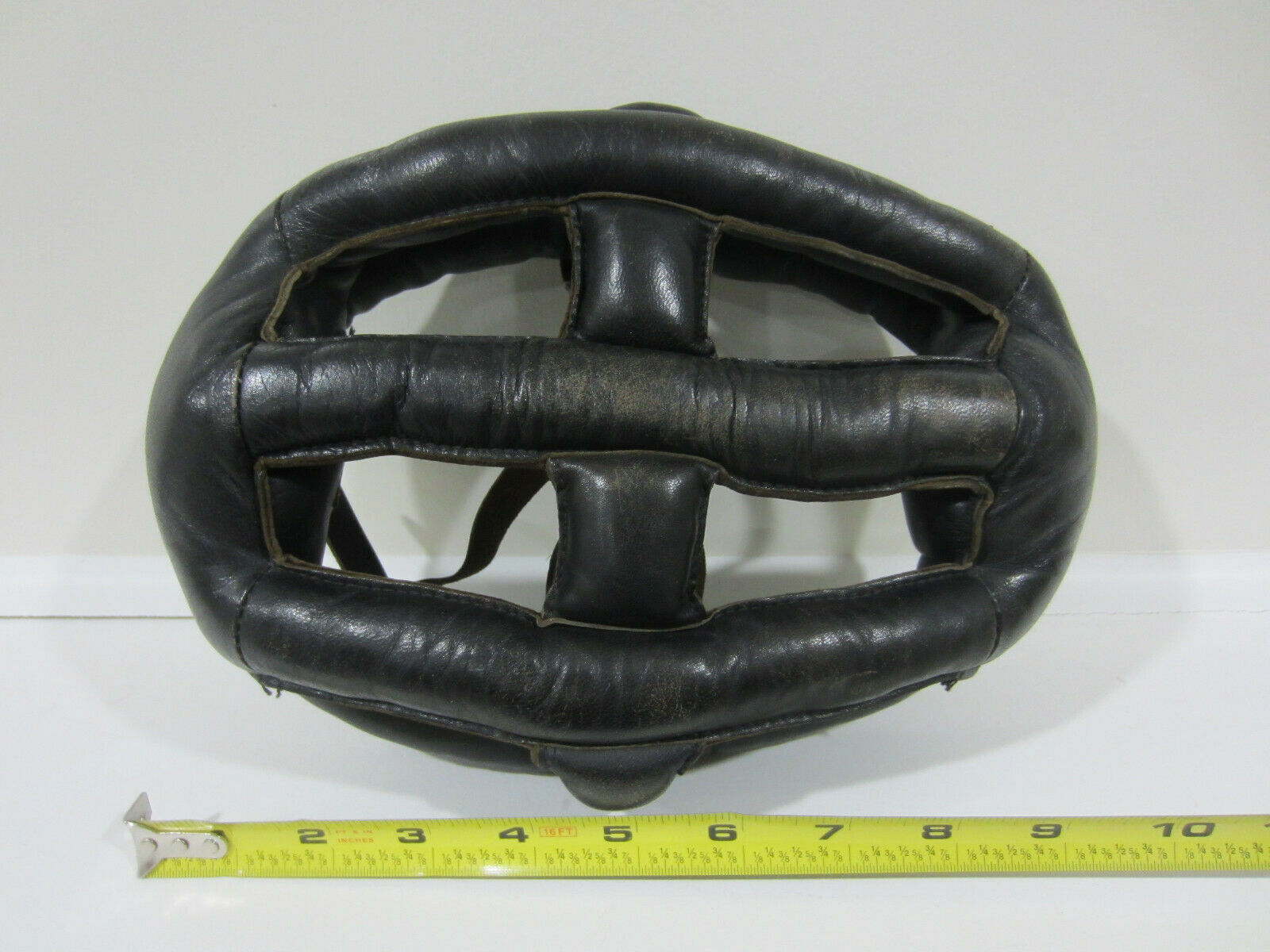 Vintage John F. Kucharik Vintage LEATHER BICYCLE HELMET -Cycling Bike Helmet - Fresh Stock Dated December 2025