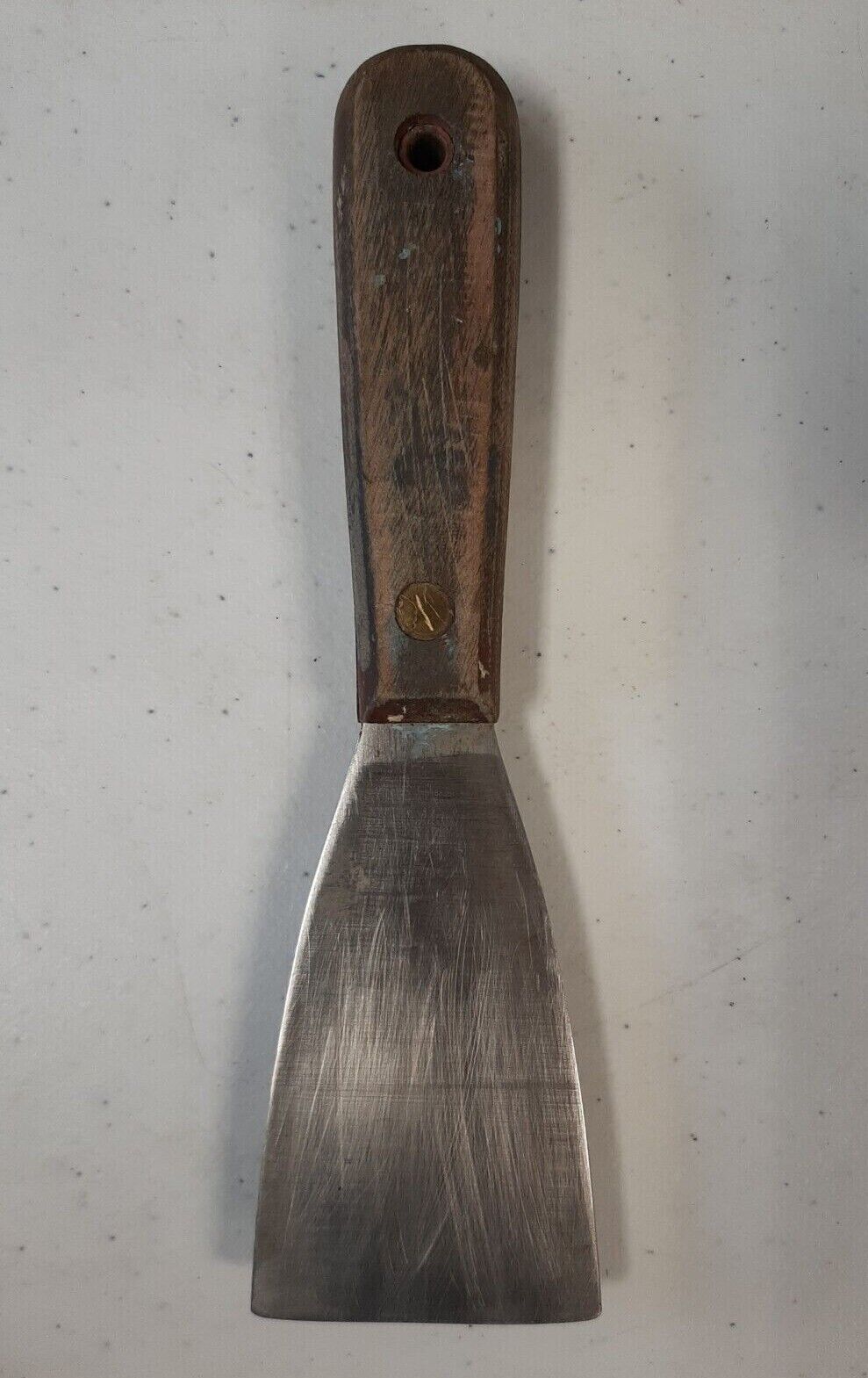 Lamson 800-2 2” Stiff Wood Handle Putty Knife Scraper USA Made - Fresh Stock Dated February 2026