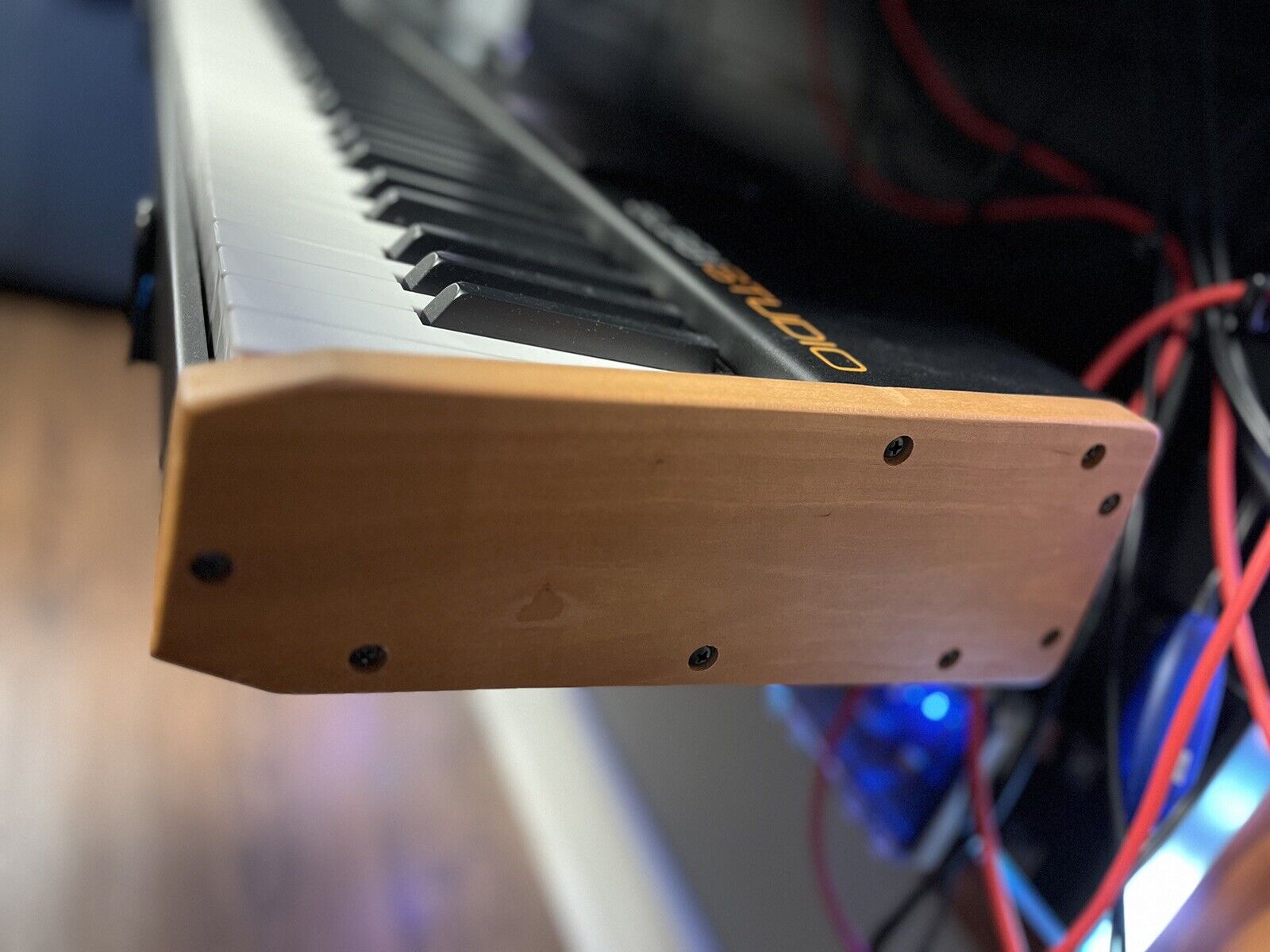 Studiologic SL88 Studio - SL88 Grand - SL73 Left & Right Cherry Wood End Caps - Fresh Stock Dated February 2026