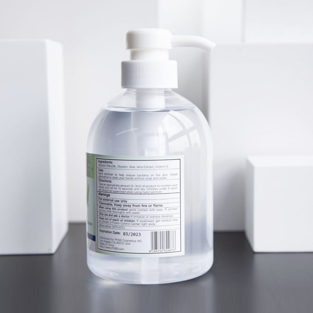 PH5B 75% Alcohol Moisturizing Hand Sanitizer Refreshing Gel 500ml-2packs - Fresh Stock Dated February 2026