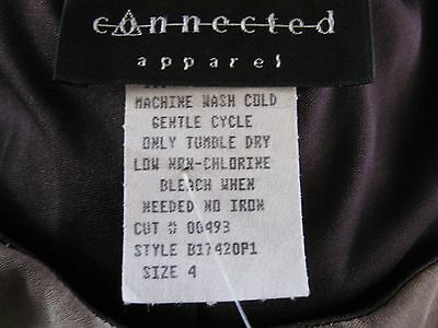 Vintage Connected Apparel Skirt Size 4 Sheer Long Floral Romantic Maxi NWT - Fresh Stock Dated February 2026