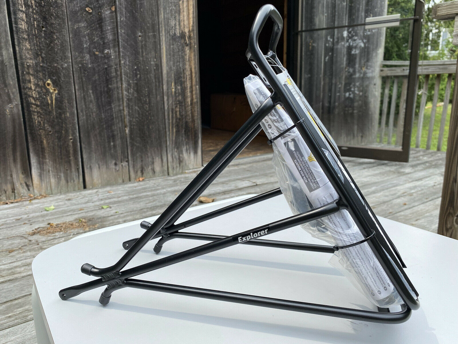 Vintage Topeak Explorer Tubular Bicycle Rear Rack for 26,700 Tire - Fresh Stock Dated December 2025