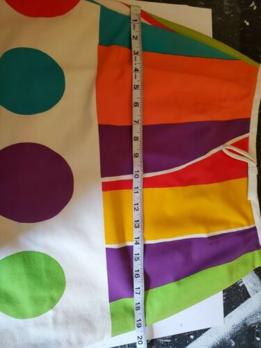 VTG 60s DAVID SMITH MASSACHUSETTS SKIRT SKORT COLORFUL MOD RETRO HIP GOGO SZ 12 - Fresh Stock Dated December 2025