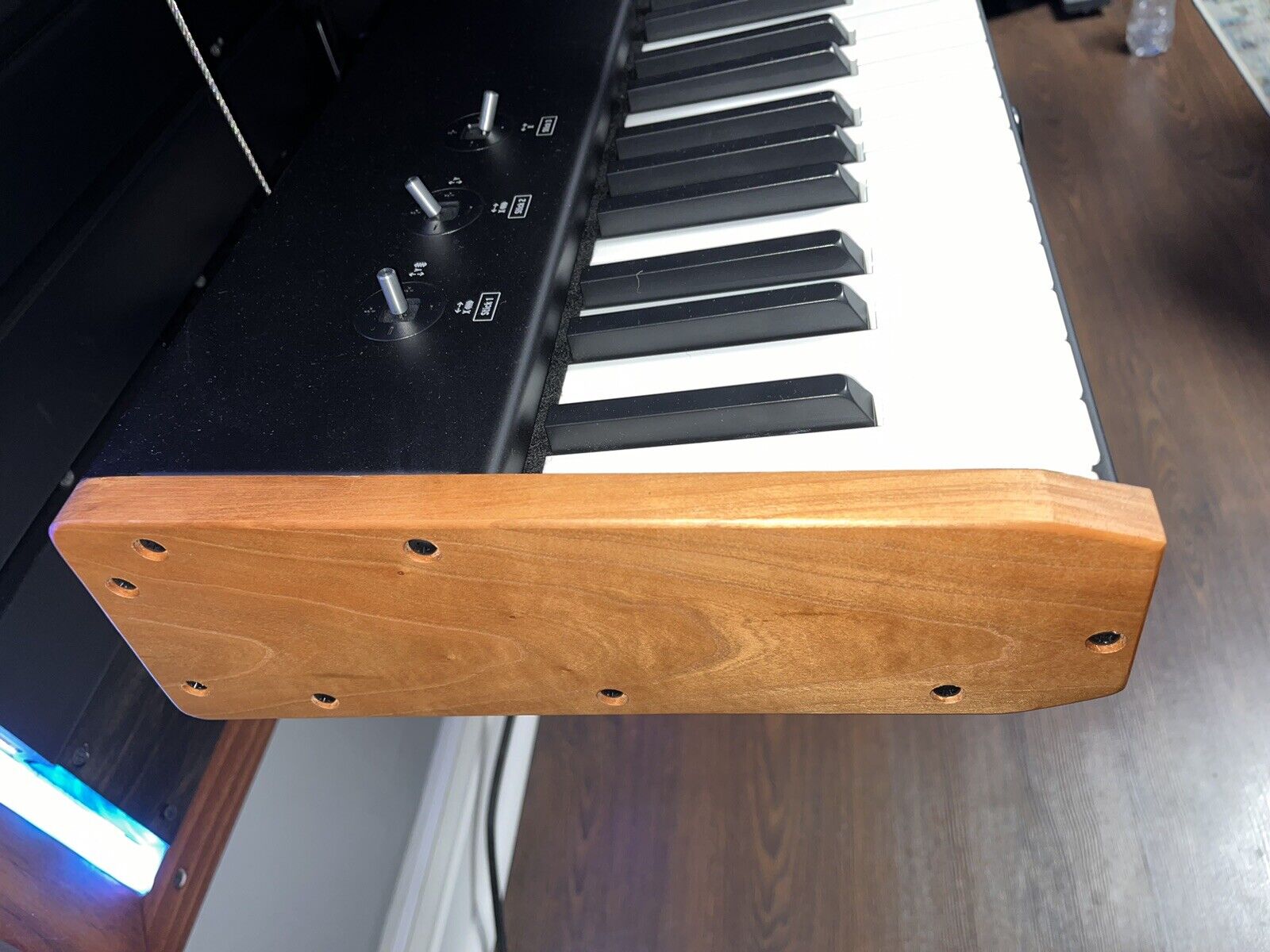 Studiologic SL88 Studio - SL88 Grand - SL73 Left & Right Cherry Wood End Caps - Fresh Stock Dated February 2026