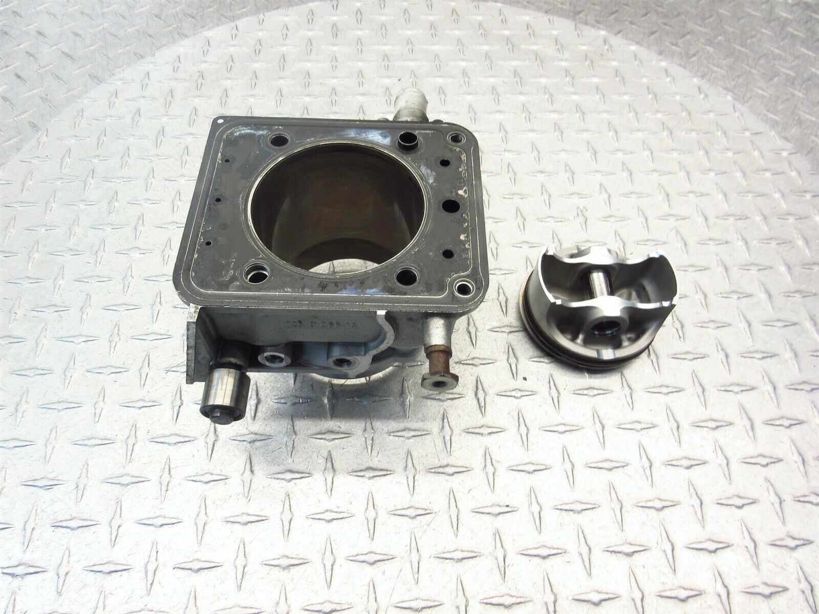 2004 03-06 Ducati ST3 Sport Touring Front Piston Cylinder Barrel Horizontal - Fresh Stock Dated February 2026