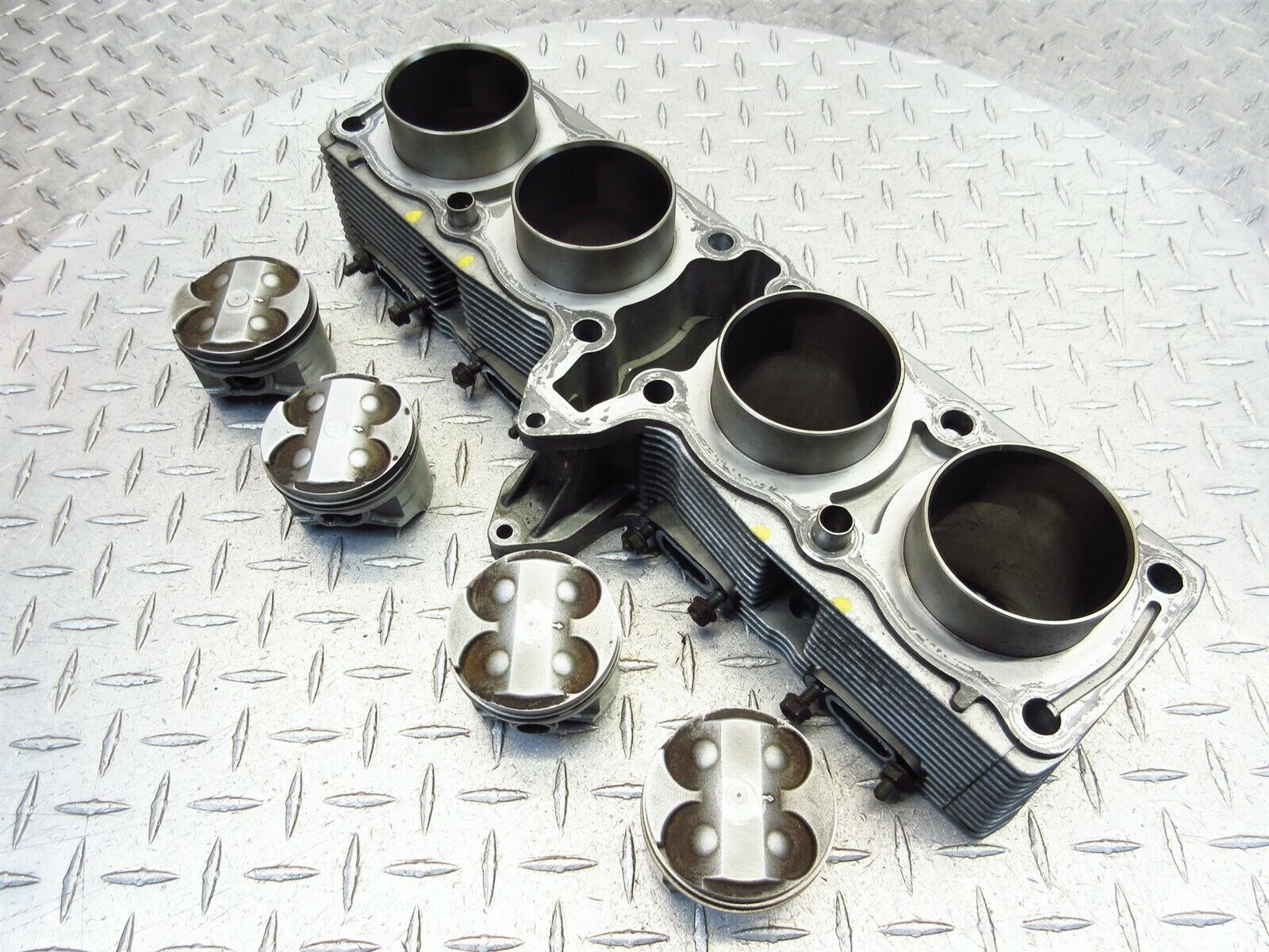 2000 98-06 Suzuki Katana 600 750 GSX600F Cylinder Barrels Jugs Pistons Lot - Fresh Stock Dated February 2026