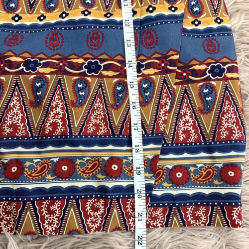 Size 8 Breeches Vintage Bohemian Tribal Cultural Zip Up Skirt Multicolor C016 - Fresh Stock Dated February 2026