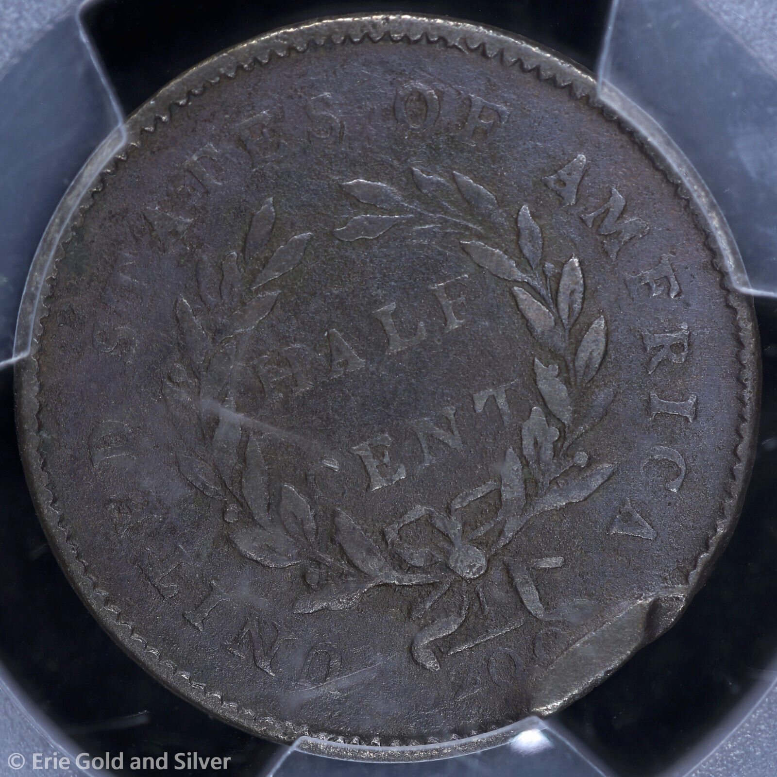 1794 1/2C Liberty Cap Half Cent PCGS Genuine VF Detail | C-1a Large Edge Letters - Fresh Stock Dated February 2026